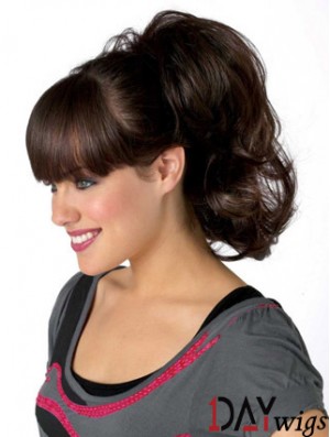 Discount Wavy Brown Ponytails