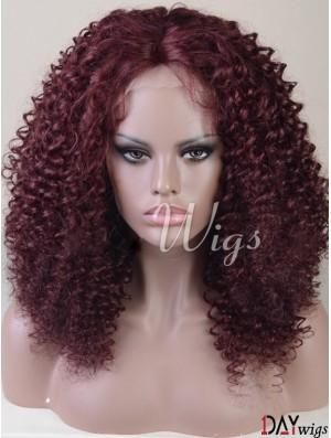 Ideal 14 inch Long Kinky Wigs For Black Women