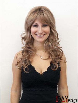 Wavy Layered Long Blonde New Lace Front Wigs