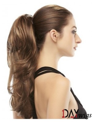 Affordable Wavy Brown Ponytails